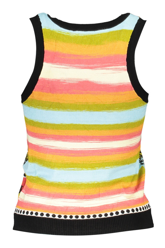 DAMSKI TANK TOP DESIGUAL W KOLORZE CZARNYM