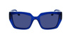 Okulary KARL LAGERFELD KL6143S-400. Okulary przeciwsłoneczne, Kolor niebieski. Kobieta.