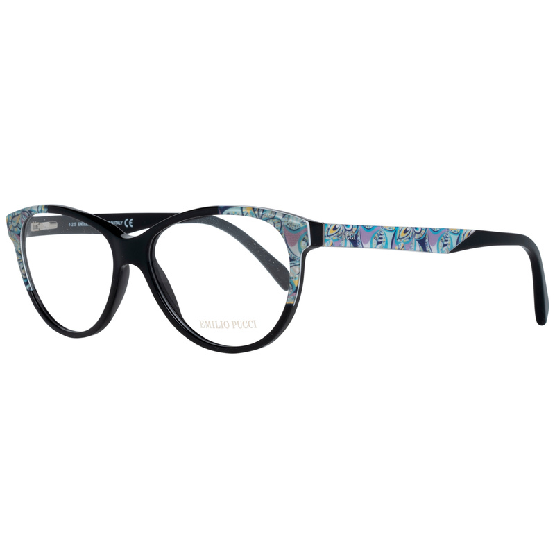 Okulary PUCCI EP5022-54001. EYEGLASSES, Kolor czarny. Kobieta.