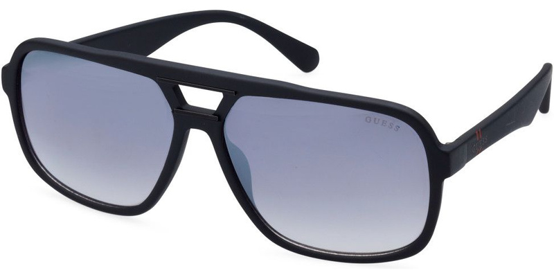 Okulary GUESS GF5125-6102C. Okulary przeciwsłoneczne, Kolor czarny. Mężczyzna.