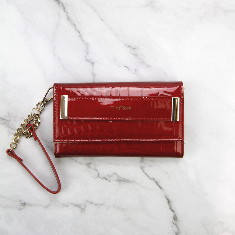 MiaMore case iPhone 13 etui na telefon z klapą i przegrodami na karty