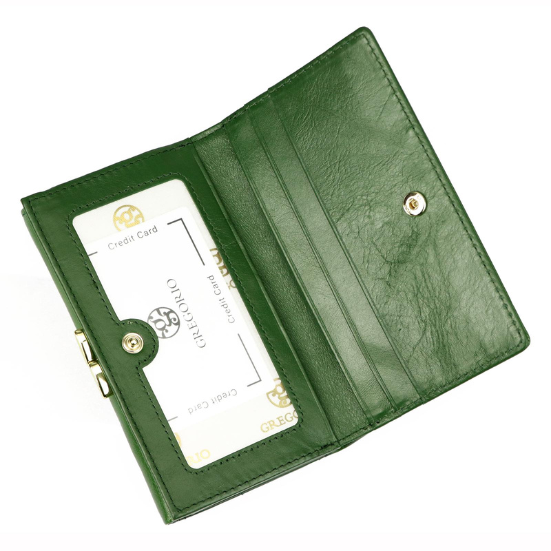 Elegancki portfel damski skórzany od Gregorio