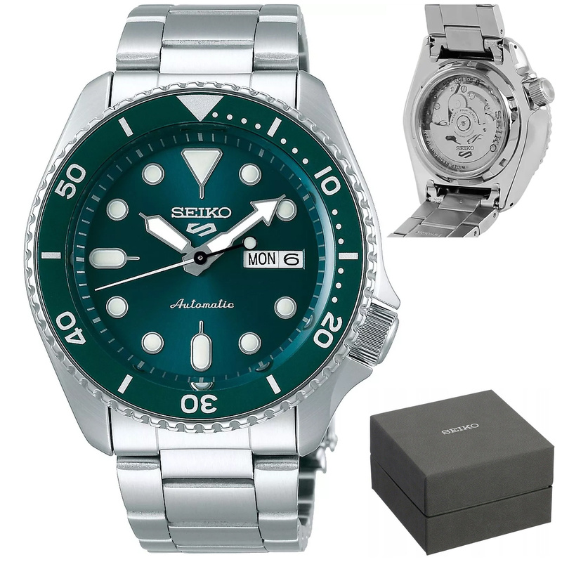 ZEGAREK MĘSKI SEIKO 5 SRPD63K1 AUTOMAT + BOX