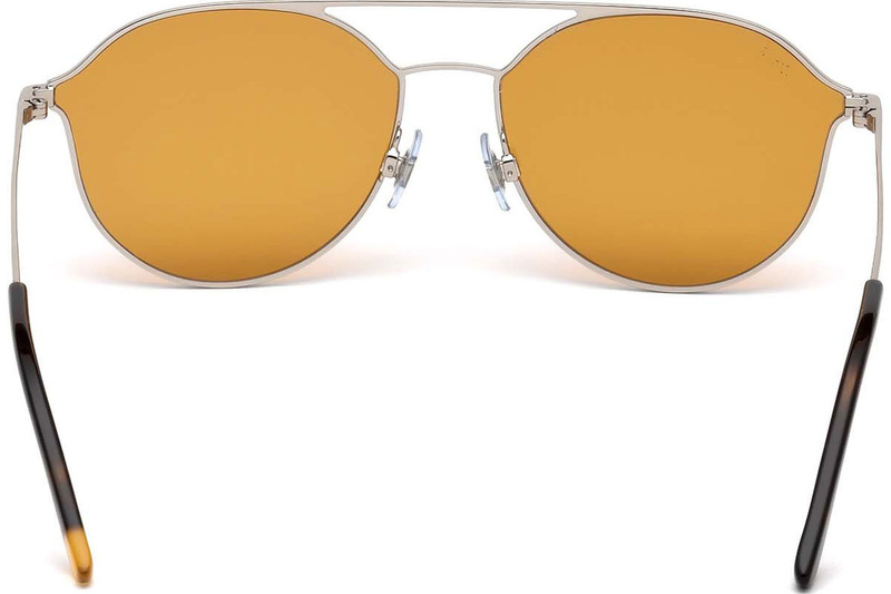 Okulary WEB EYEWEAR WE0208-16E. Okulary przeciwsłoneczne, Kolor srebrny. Unisex.