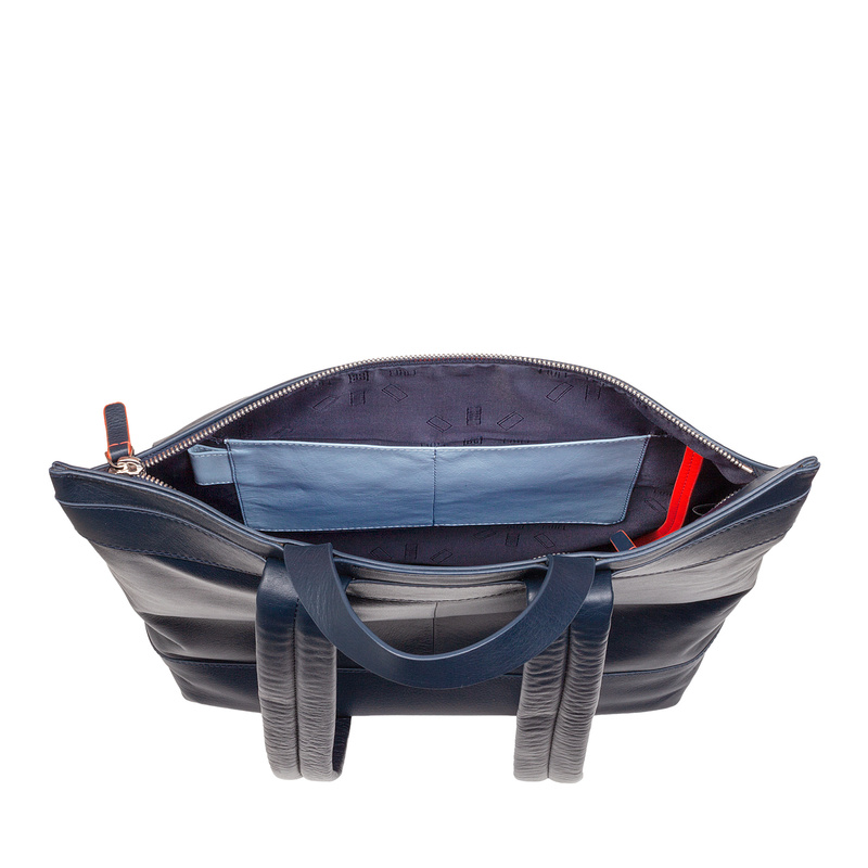 DuDu duży plecak na co dzień do pracy skóra naturalna z kieszeniami