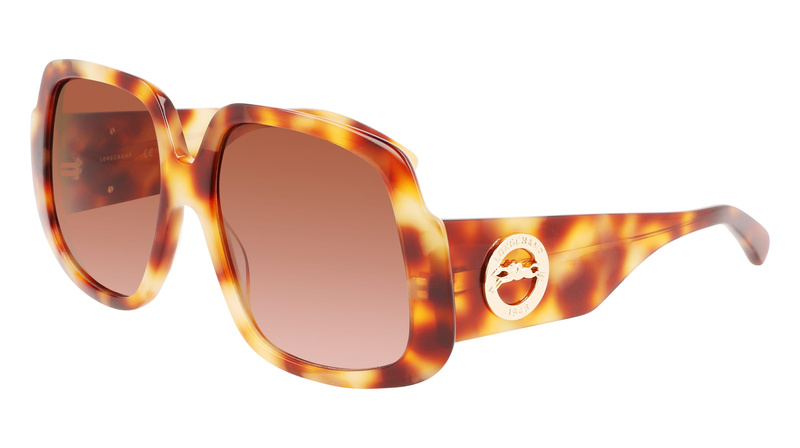 Okulary LONGCHAMP LO709S-217. Okulary przeciwsłoneczne, Kolor brązowy. Kobieta.