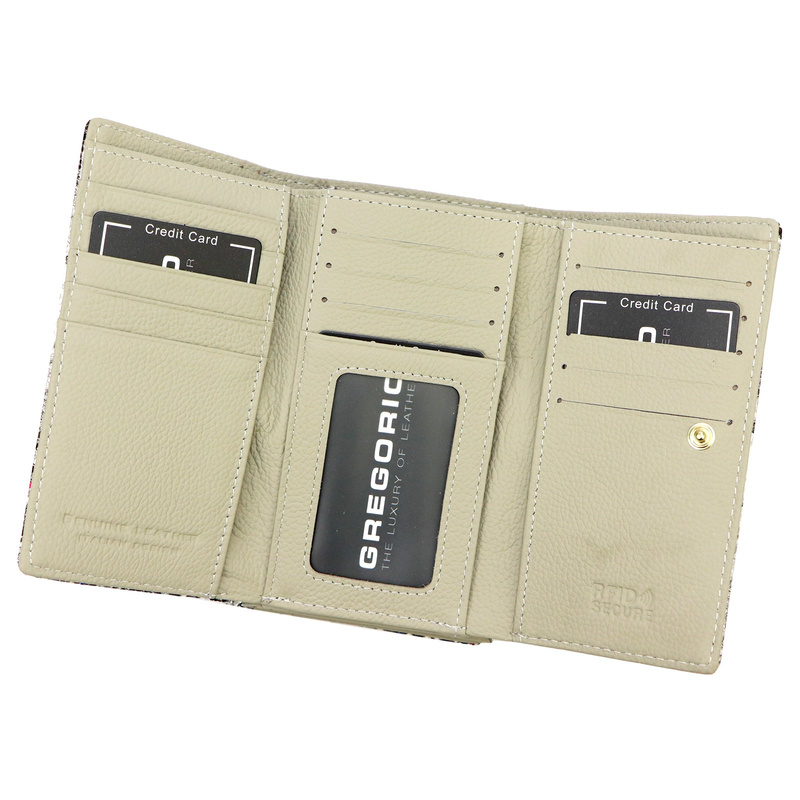 Skórzany damski portfel Gregorio VL-108