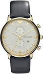 Zegarek ARMANI AR0386. Kwarcowy, Kolor złoty. Mężczyzna.