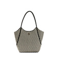Damska torebka tote Guess HWWG76 91230 czarna wielokolorowa