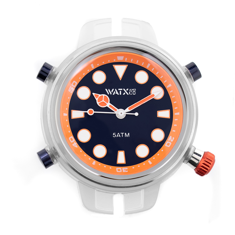 Zegarek WATXANDCO RWA5044. Kwarcowy, Kolor niebieski. Unisex.