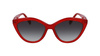 Okulary LONGCHAMP LO730S-600. Okulary przeciwsłoneczne, Kolor czerwony. Kobieta.
