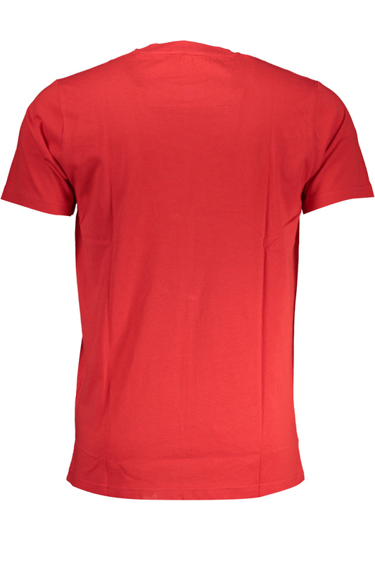 T-SHIRT MĘSKI Z KRÓTKIM RĘKAWEM KLASY CAVALLI CZERWONY