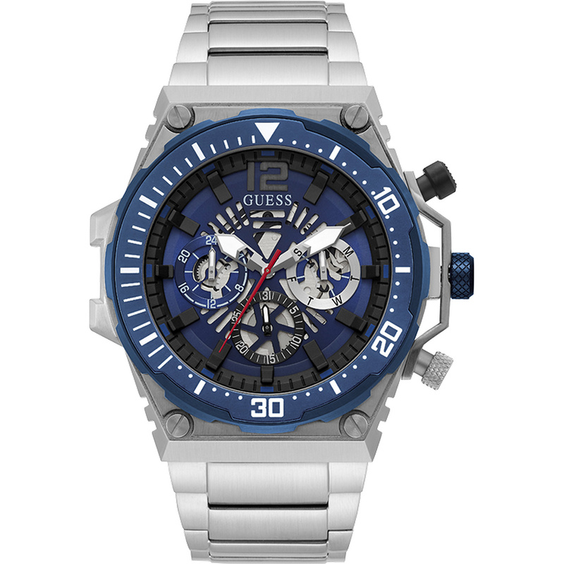 Zegarek GUESS GW0324G1. Kwarcowy, Kolor niebieski. Mężczyzna.