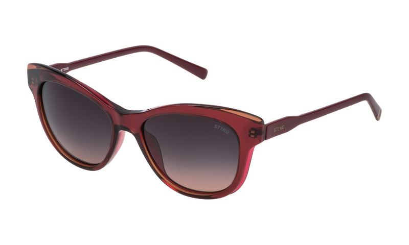 Okulary STING SST010530AGW. Okulary przeciwsłoneczne, Kolor BORDEAUX. Mężczyzna.