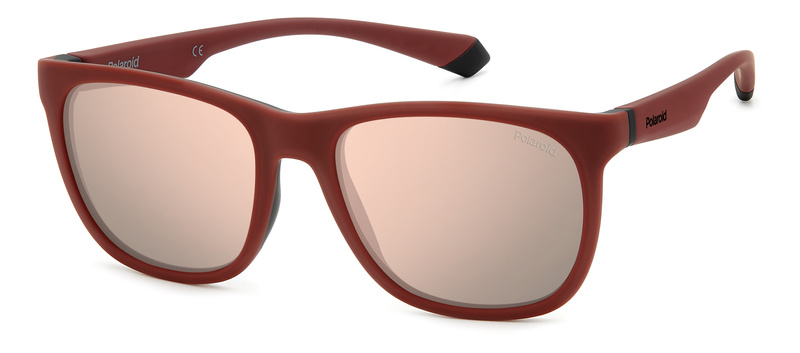 Okulary POLAROID PLD2140ST9H. Okulary przeciwsłoneczne, Kolor czerwony. Unisex.