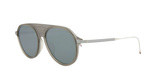 Okulary THOM BROWNE TB809BGRYSLV5. Okulary przeciwsłoneczne, Kolor szary. Unisex.