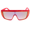 Okulary ITALIA INDEPENDENT 0912-055-063. Okulary przeciwsłoneczne, Kolor czerwony. Mężczyzna.