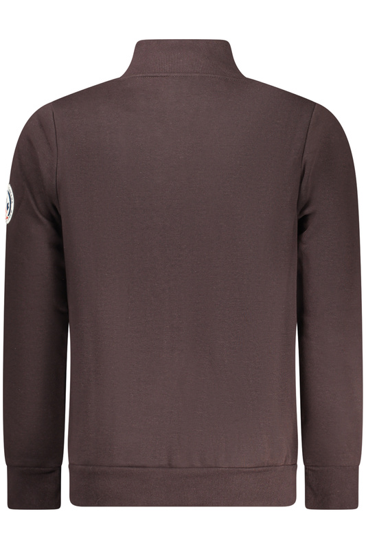 Norway 1963 BRĄZOWA BLUZA MĘSKA Z ROZPINANYM NA ZAMEK