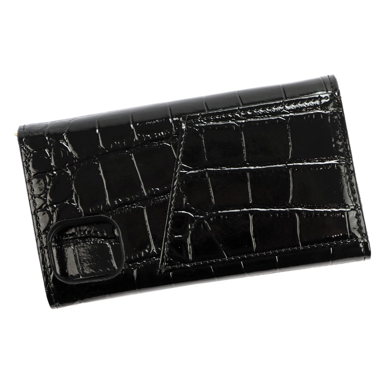 MiaMore Etui na telefon damskie wzór skóra krokodyla iPhone 11 case z klapą