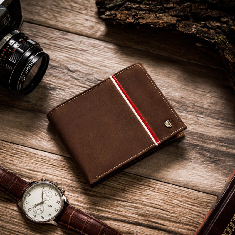 Skórzany męski portfel Peterson PTN 304P-01 HUNTER