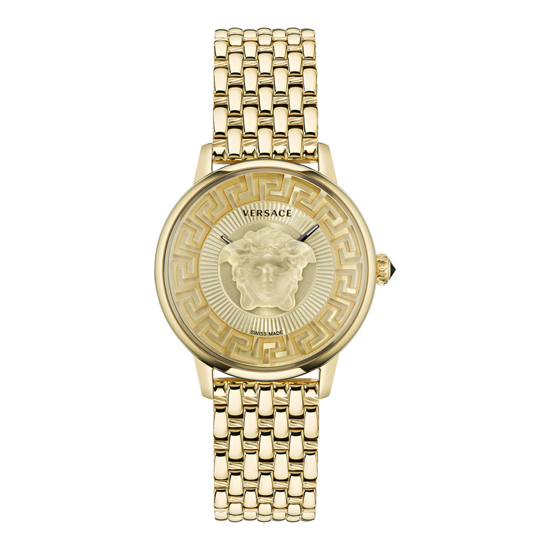 Zegarek VERSACE VE6F00623. Kwarcowy, Kolor złoty. Unisex.