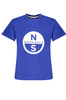 T-SHIRT DLA DZIECI Z KRÓTKIM RĘKAWEM NORTH SAILS NIEBIESKI