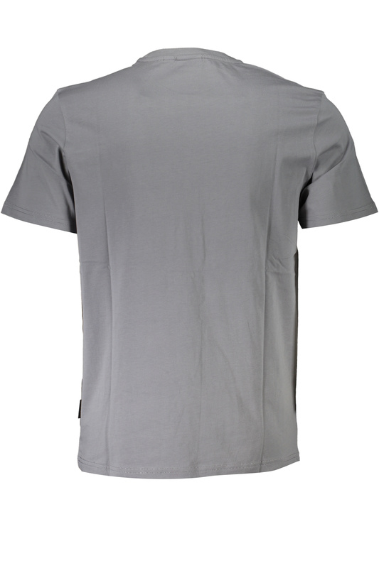 NIEBIESKI T-SHIRT MĘSKI NAPAPIJRI Z KRÓTKIM RĘKAWEM