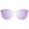Okulary WEB EYEWEAR WE0197-33Z. Okulary przeciwsłoneczne, Kolor srebrny. Unisex.