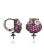 Biżuteria LANCASTER JLA-EAR-OWL-5. PENDING, Kolor czarny. Kobieta.