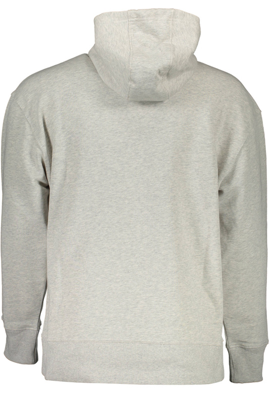 BLUZA TOMMY HILFIGER BEZ ZIP MAN SZARA