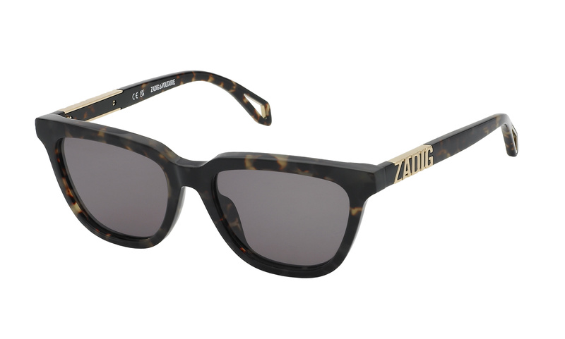 Okulary ZADIG&VOLTAIRE SZV403-5304BL. Okulary przeciwsłoneczne, Kolor brązowy. Kobieta.