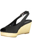CZARNE BUTY DAMSKIE TOMMY HILFIGER