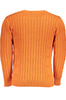 POMARAŃCZOWY SWETER MĘSKI GRAND US