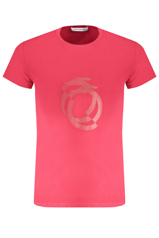 T-SHIRT MĘSKI Z KRÓTKIM RĘKAWEM TRUSSARDI CZERWONY