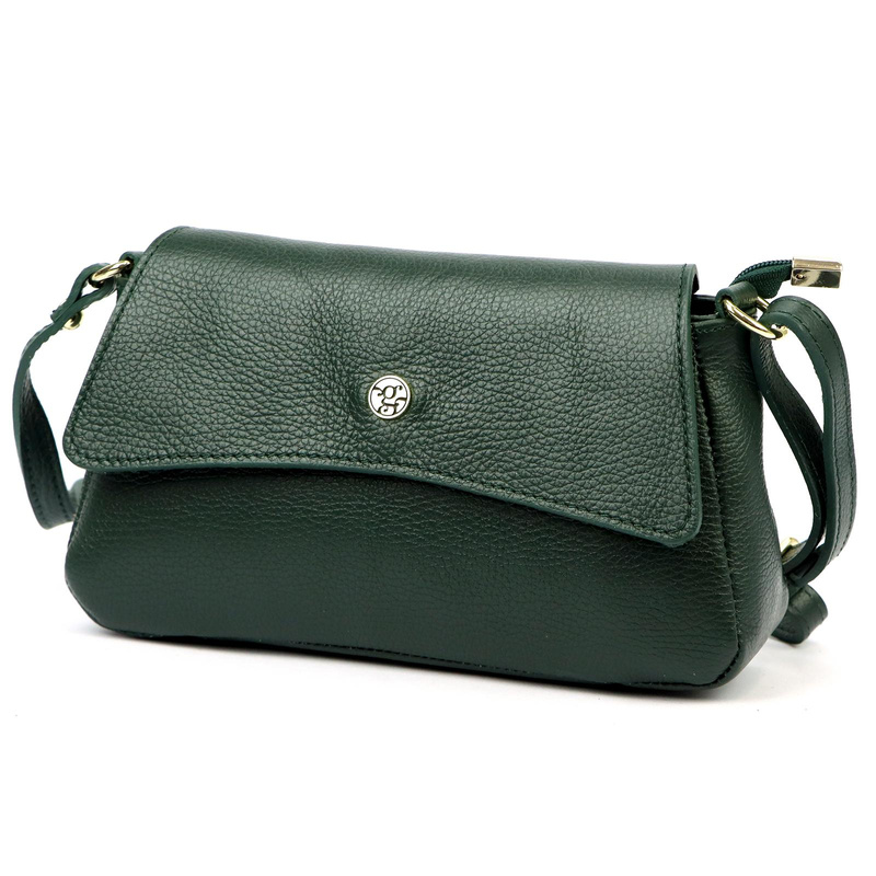 Gregorio damska miejska listonoszka skóra naturalna torebka przez ramię