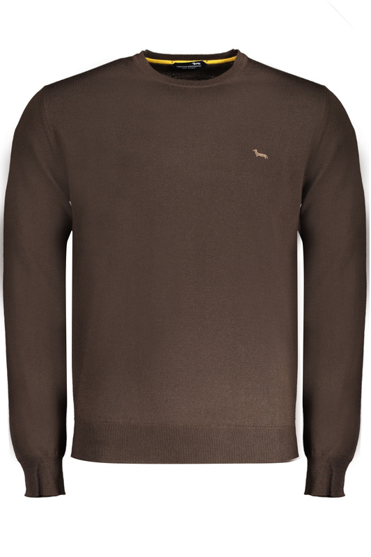 BRĄZOWY SWETER MĘSKI HARMONT&BLAINE