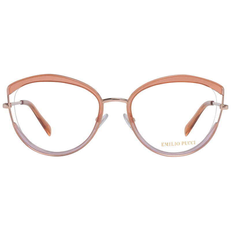 Okulary PUCCI EP5106-53044. EYEGLASSES, Kolor pomarańczowy. Kobieta.