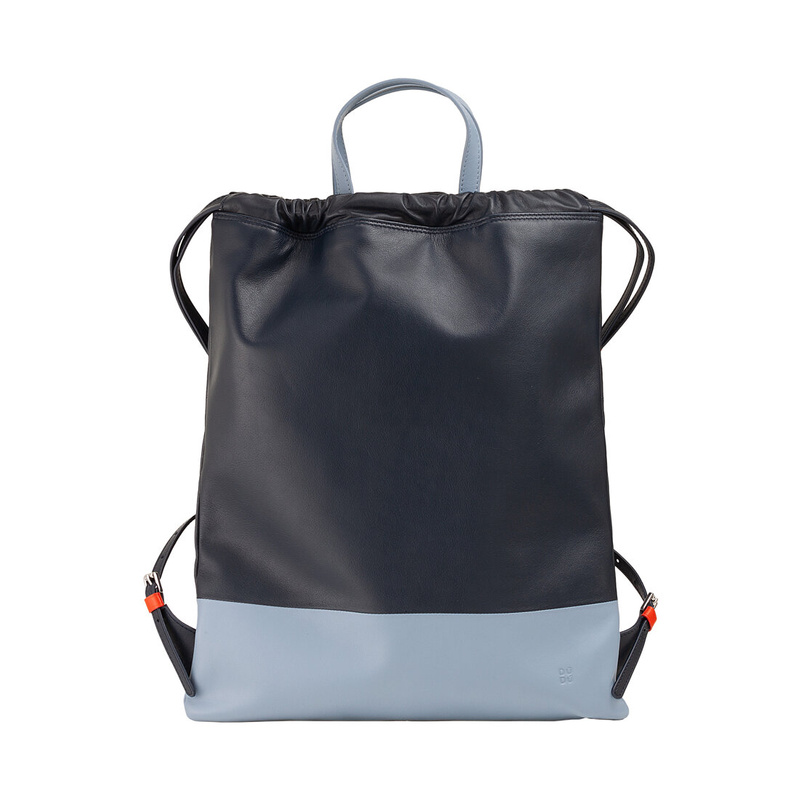 Dudu duży plecak worek ze sznurkiem skóra naturalna miejski