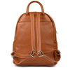 Skórzany plecak A4 duży pojemny do szkoły Włoski P16