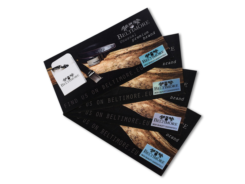 Etui na dokumenty karty czerwone skórzane slim Beltimore G93