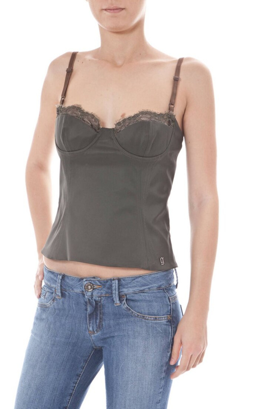 ZIELONY TOP DAMSKI JOHN GALLIANO
