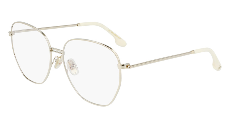 Okulary VICTORIA BECKHAM VB21175615714. EYEGLASSES, Kolor złoty. Kobieta.
