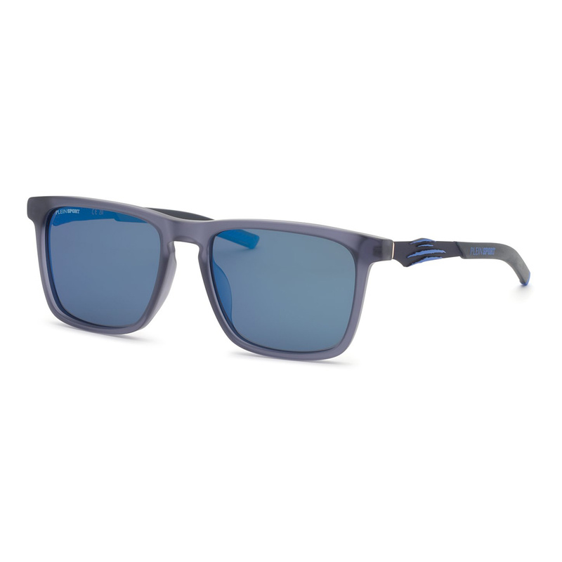 Okulary PHILIPP PLEIN SPORT SSP038-57UA1P. Okulary przeciwsłoneczne, Kolor niebieski. Mężczyzna.
