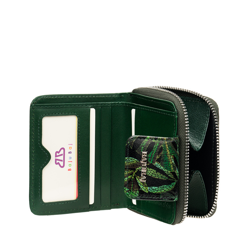 Skórzany portfel damski BajuBaj z naturalnej skóry licowej PD1023s161 RFID