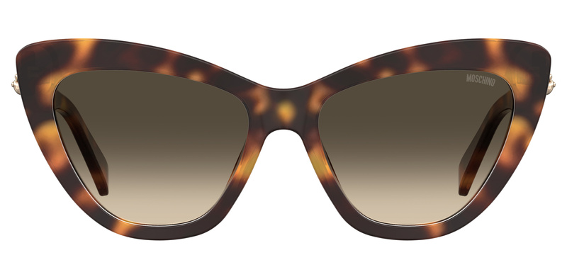 Okulary MOSCHINO MOS122S05L9K. Okulary przeciwsłoneczne, Kolor brązowy havana. Kobieta.