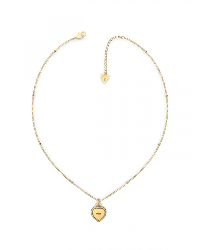 Biżuteria GUESS JUBN01420JWYG. Naszyjnik, Kolor złoty. Kobieta.