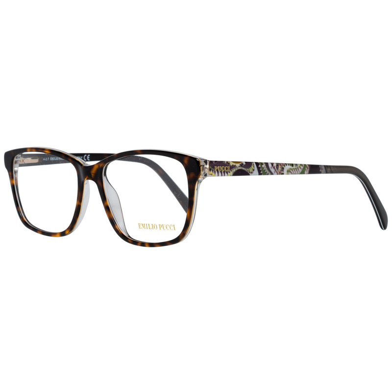 Okulary PUCCI EP5032-53056. EYEGLASSES, Kolor brązowy. Kobieta.