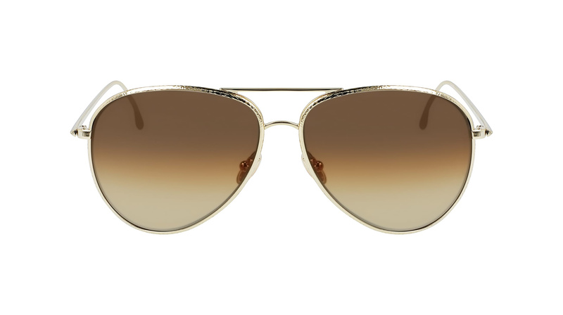 Okulary VICTORIA BECKHAM VB203S-708. Okulary przeciwsłoneczne, Kolor złoty. Kobieta.