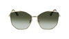 Okulary VICTORIA BECKHAM VB225S-700. Okulary przeciwsłoneczne, Kolor złoty. Kobieta.