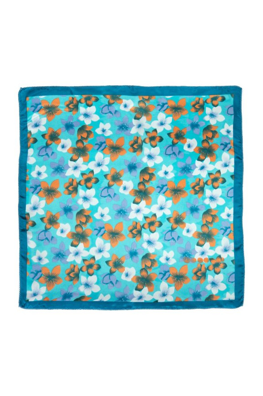 Apaszka Satin Flowery XS